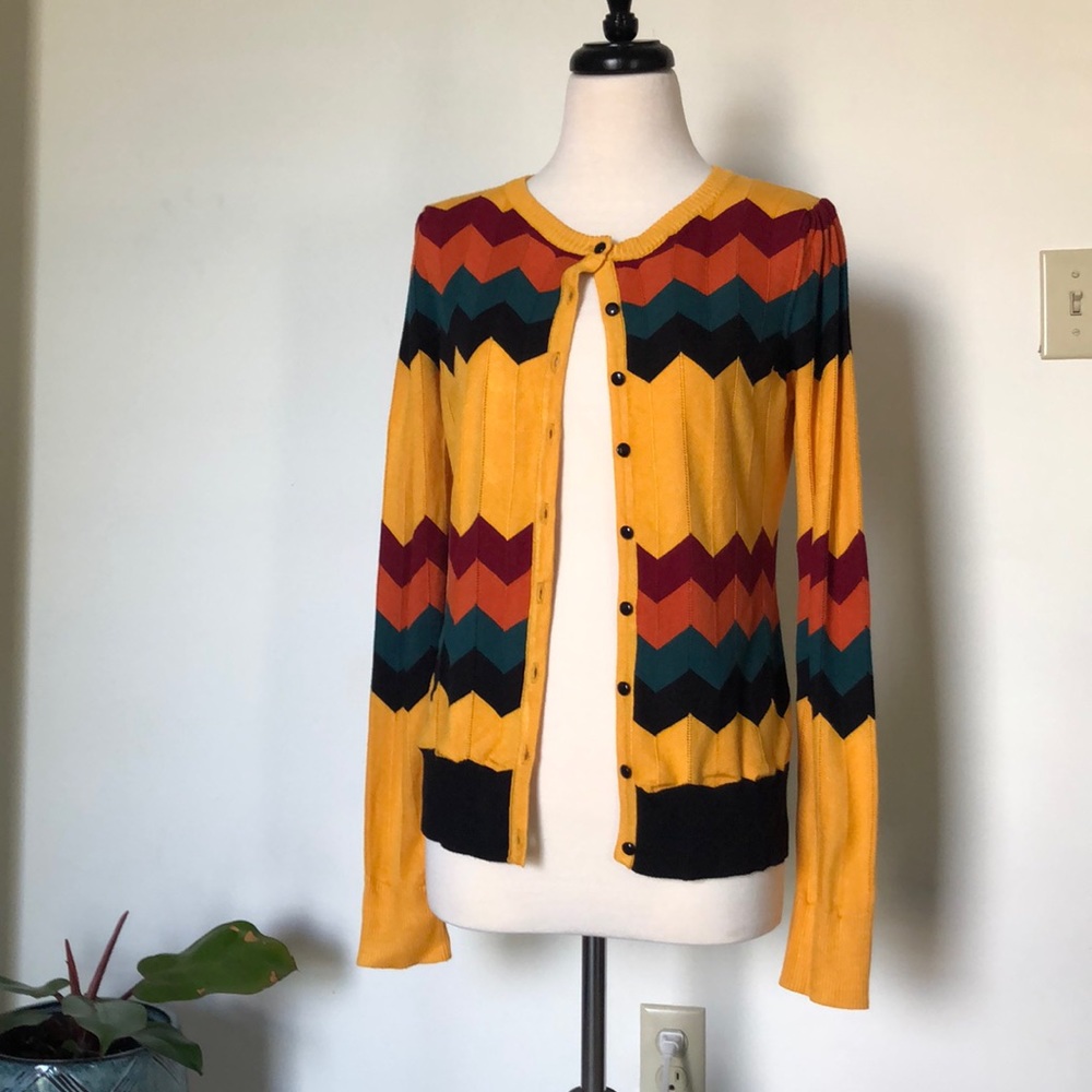 Fall chevron cardigan